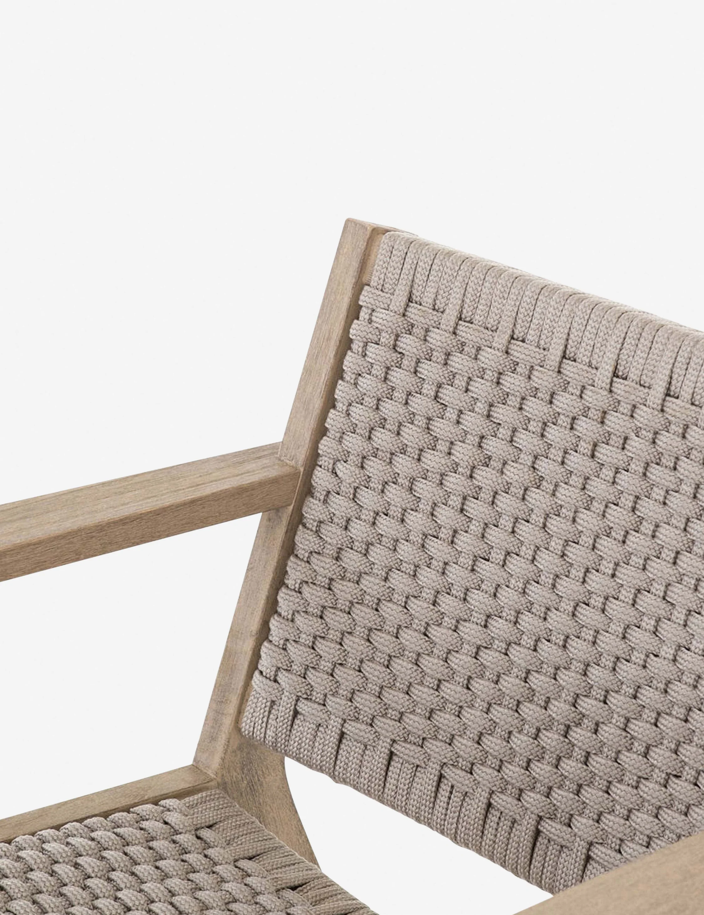Ylva Indoor / Outdoor Accent Chair, Natural - Image 7