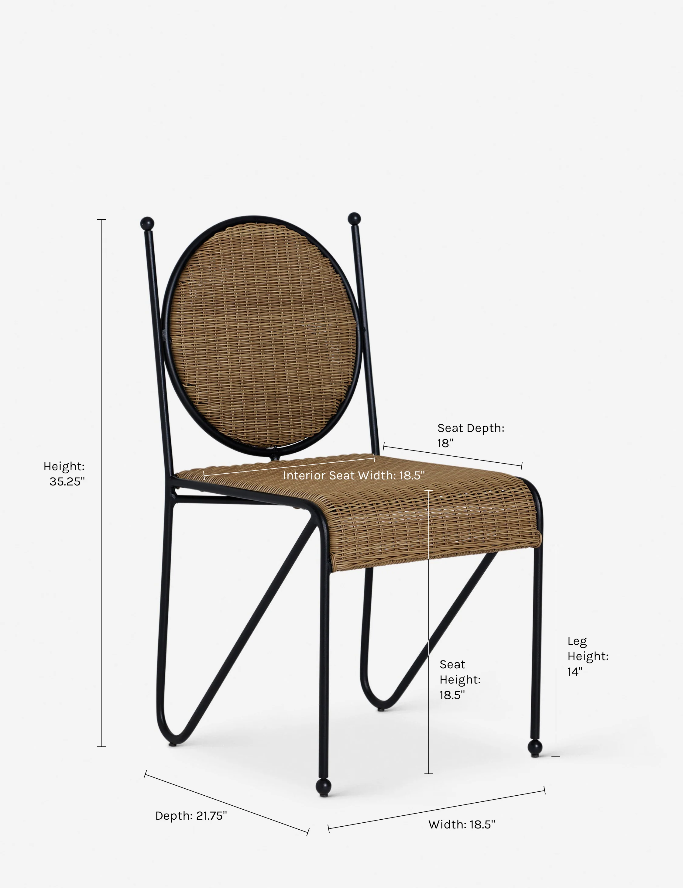 Ziggy Outdoor Dining Chair by Sarah Sherman Samuel - Image 11
